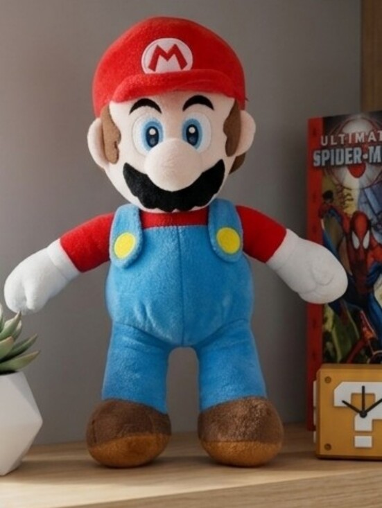 Super Mario Bros Other - Nintendo Super Mario Plush Toy 12" Mario Stuffed Character Doll Official Nintend